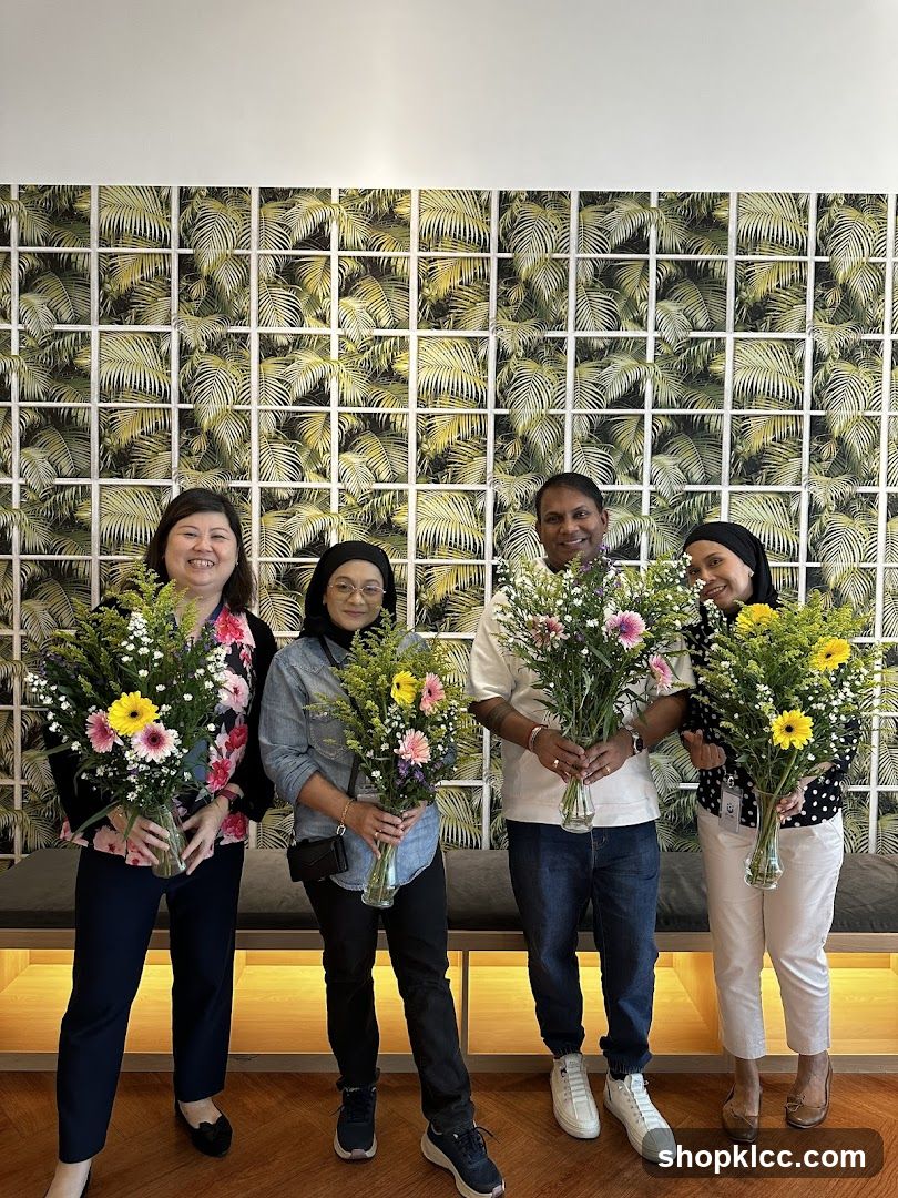 Group with Bouquets