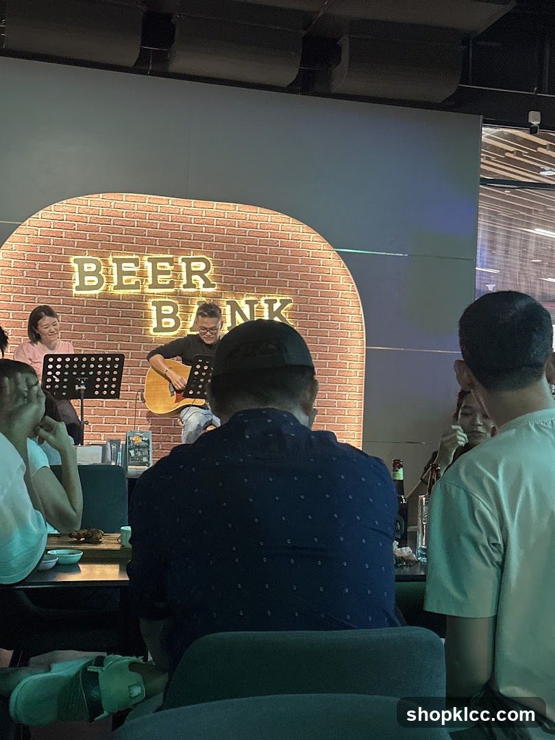 Beer Bank Interior Scene