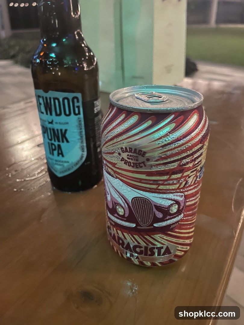 Brewery Products on Table