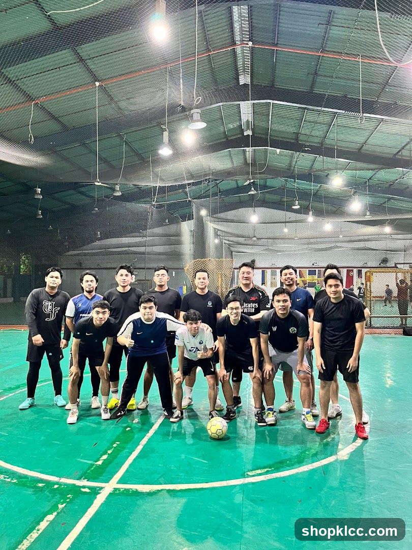 Indoor Futsal Team Photo