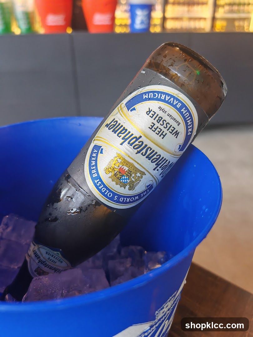 Brewer's Lager in Ice Bucket