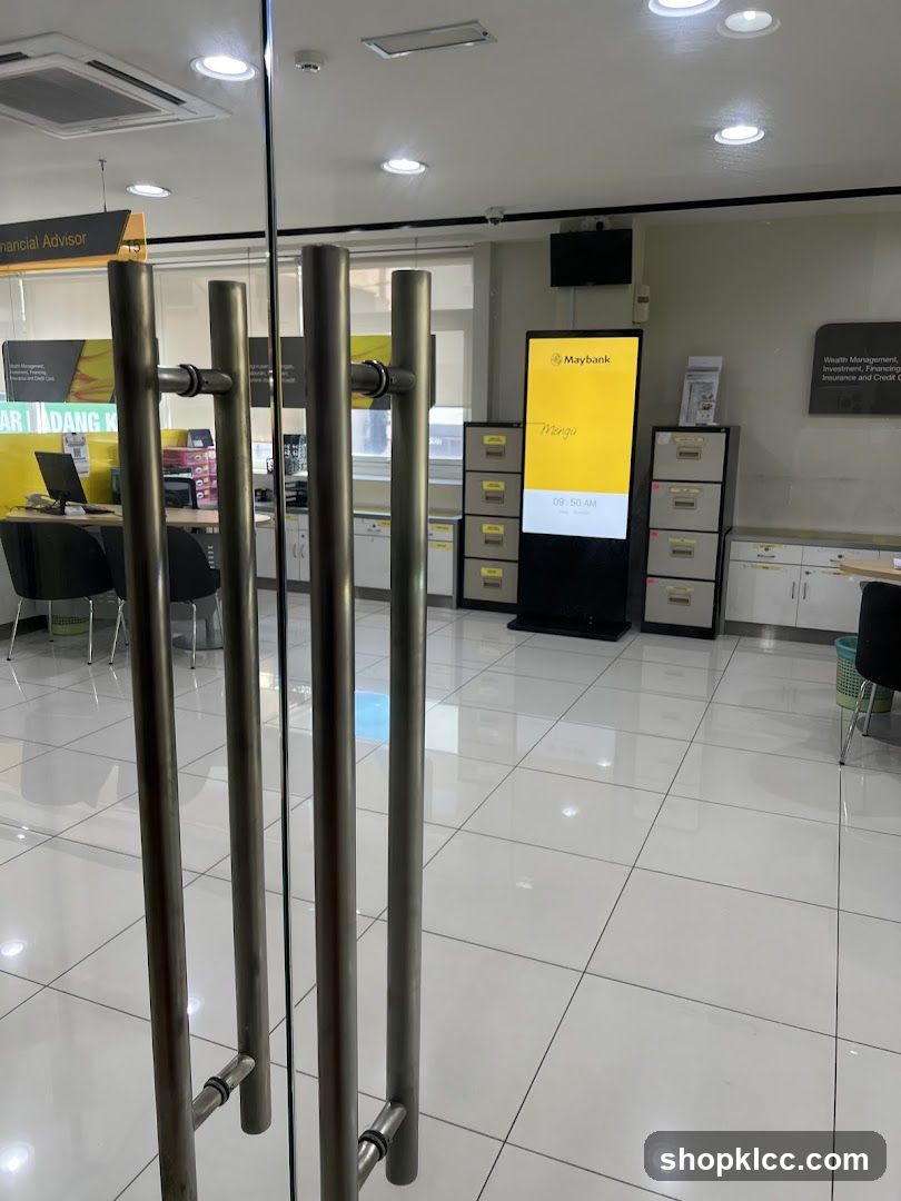 Bank Interior View