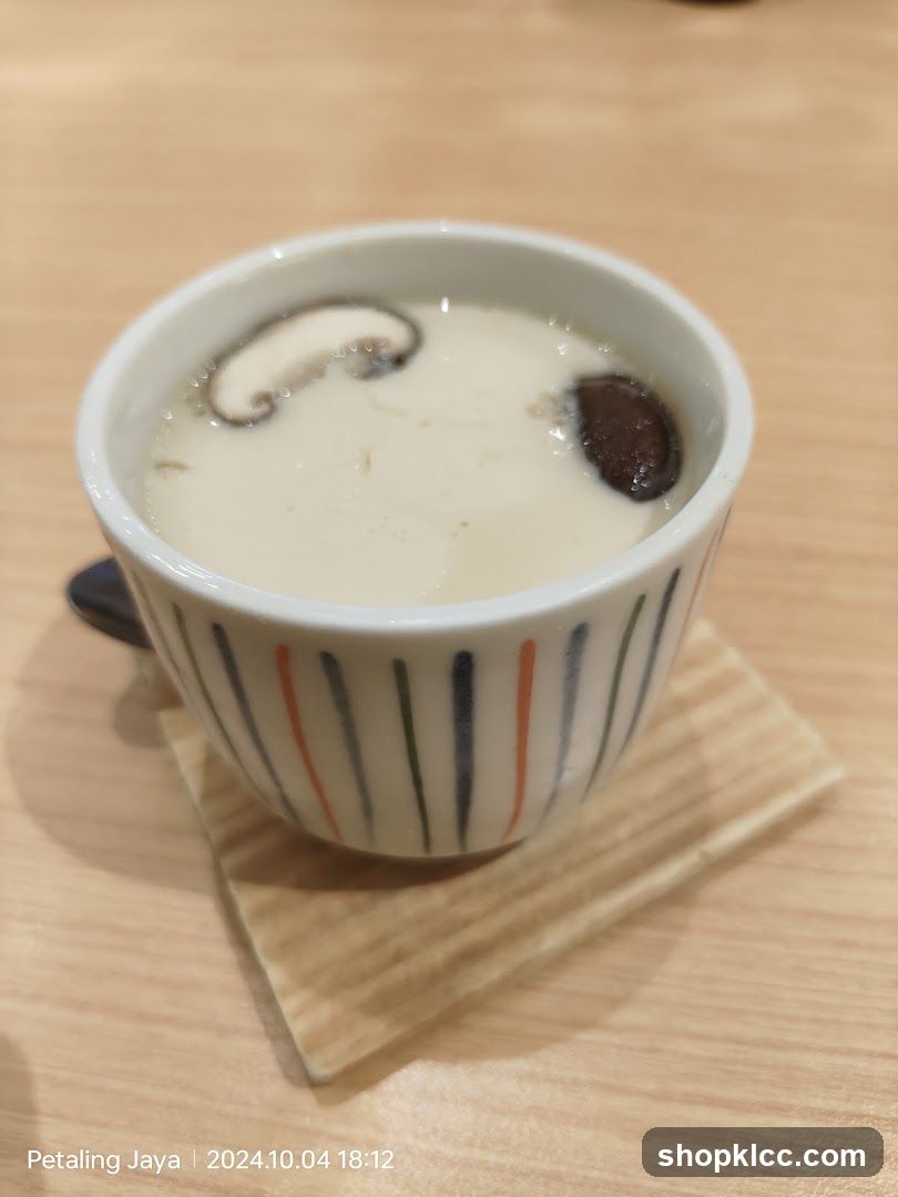 Mushroom Soup in Ceramic Cup