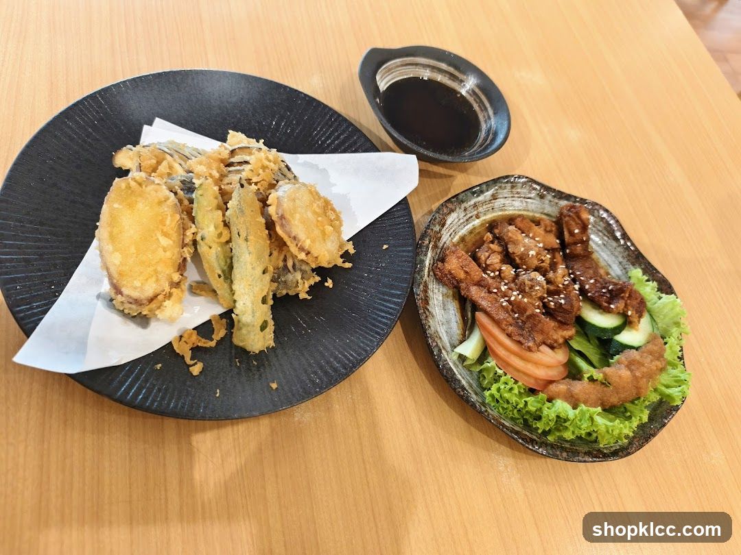 Tempura and Salad Bowl