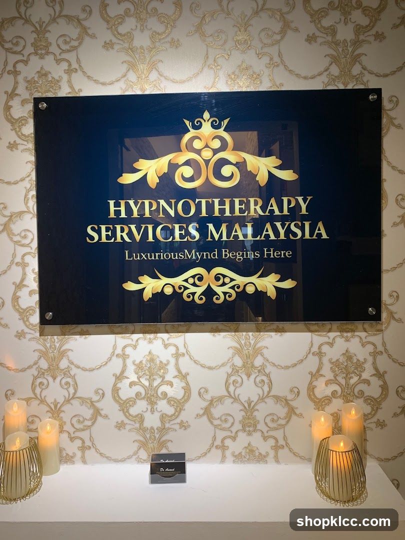 Hypnotherapy Services Malaysia Signage