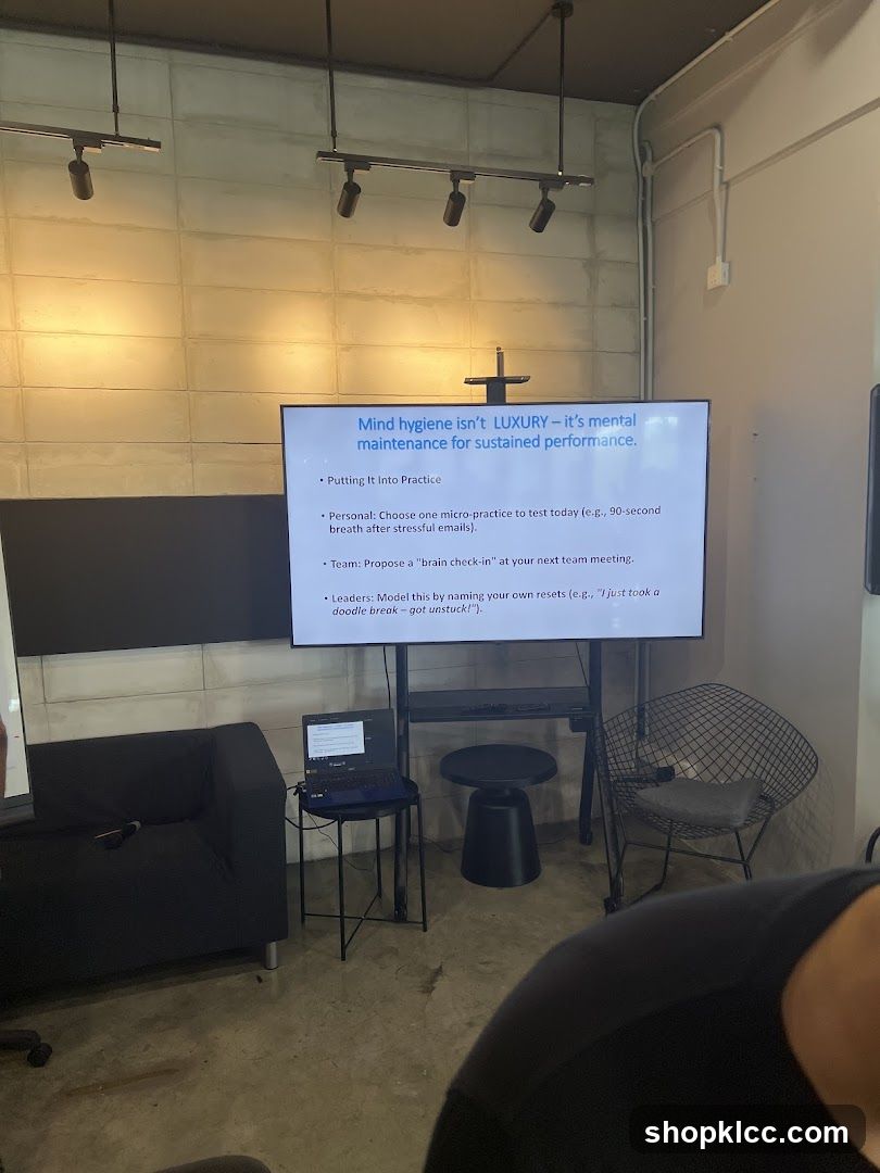 Mind Hygiene Presentation Screen