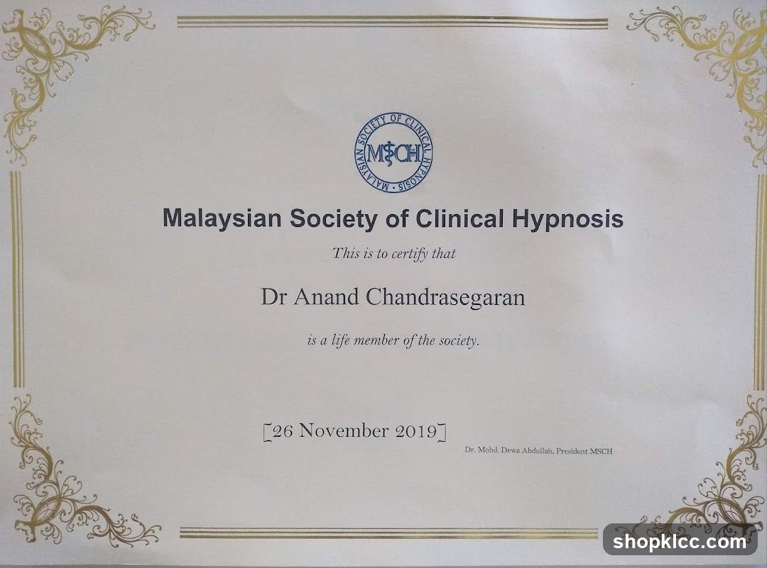 Certificate of Membership