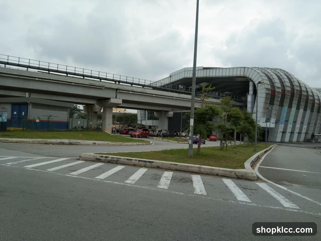 Overpass and Modern Building Exterior