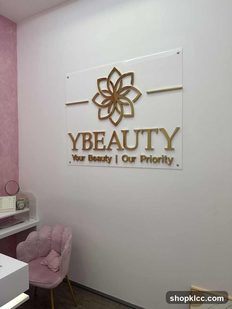 YBEAUTY Interior Signage