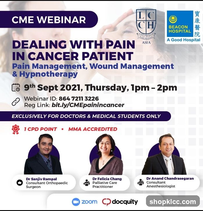 CME Webinar - Dealing with Pain in Cancer Patient