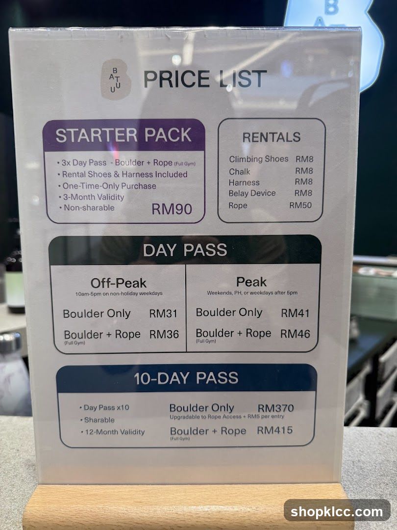 Batu Price List