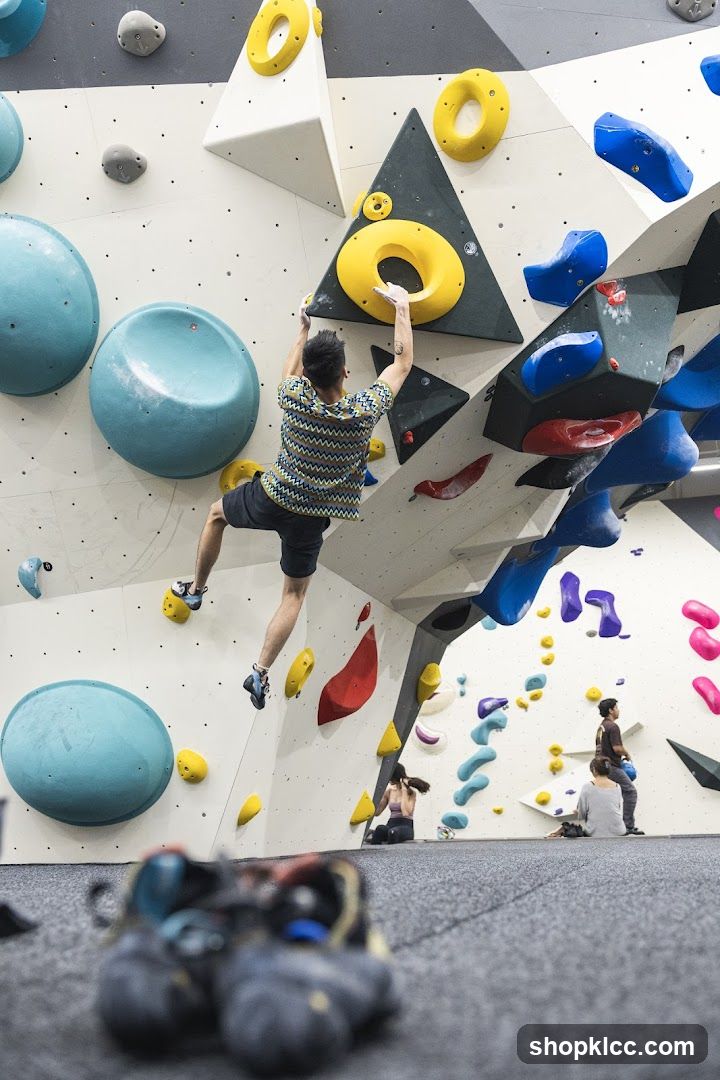 Indoor Rock Climbing Wall