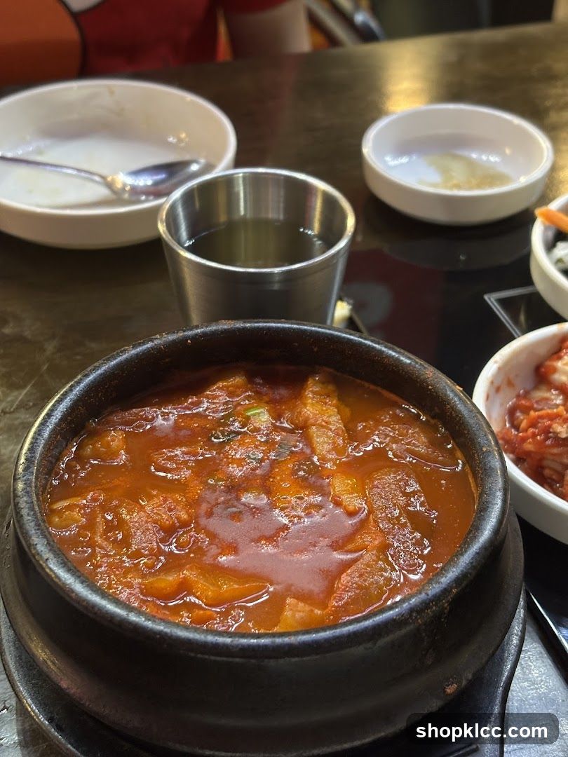 Korean Hot Pot Meal