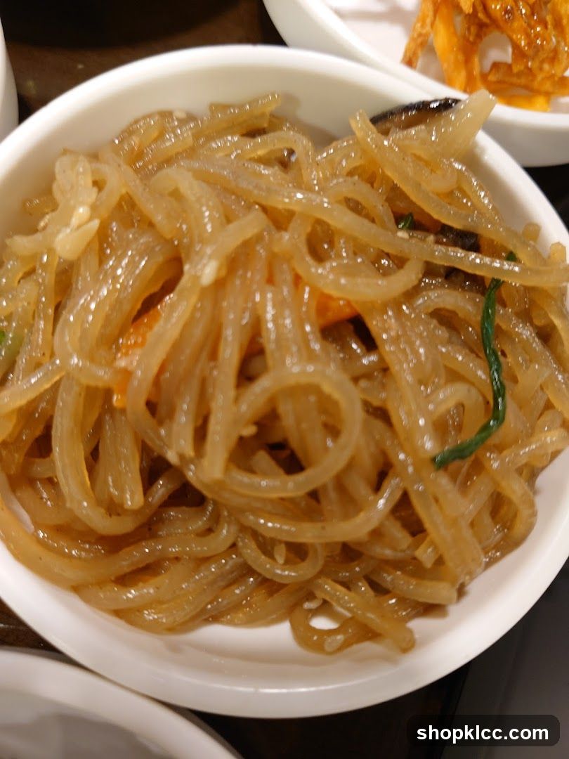 Stir-fried Glass Noodles (Japchae)