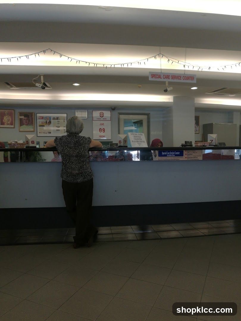 Service Counter Interior