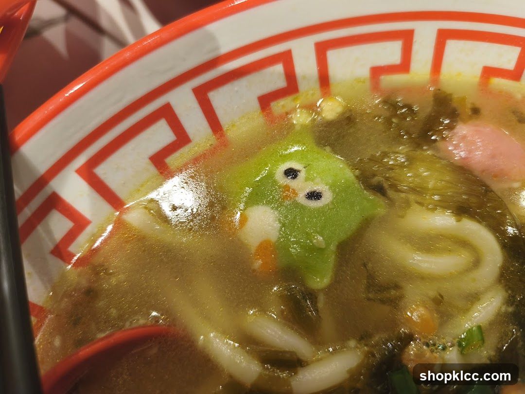 Noodle Soup with Character Garnish