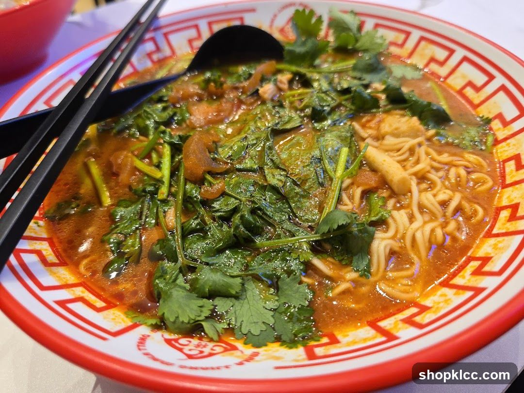 Spicy Noodle Soup