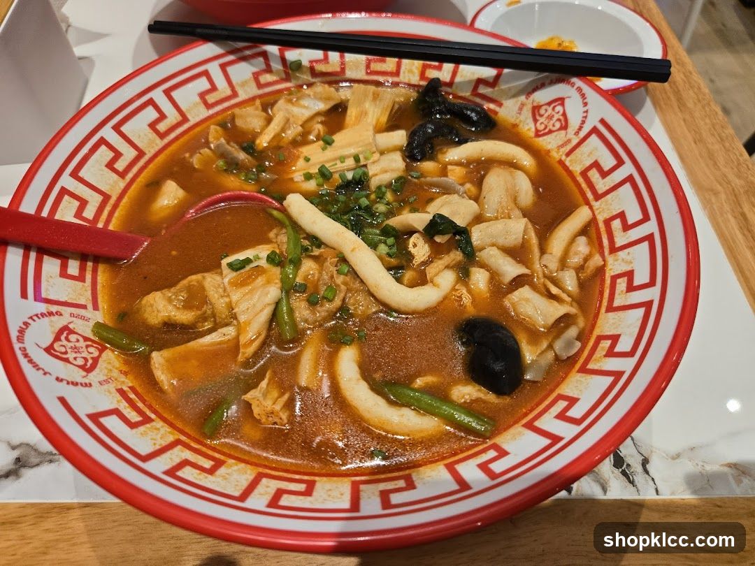 Spicy Noodle Soup