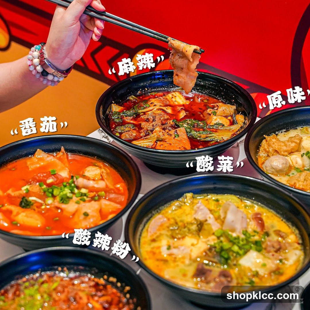 Assortment of Noodle Soups