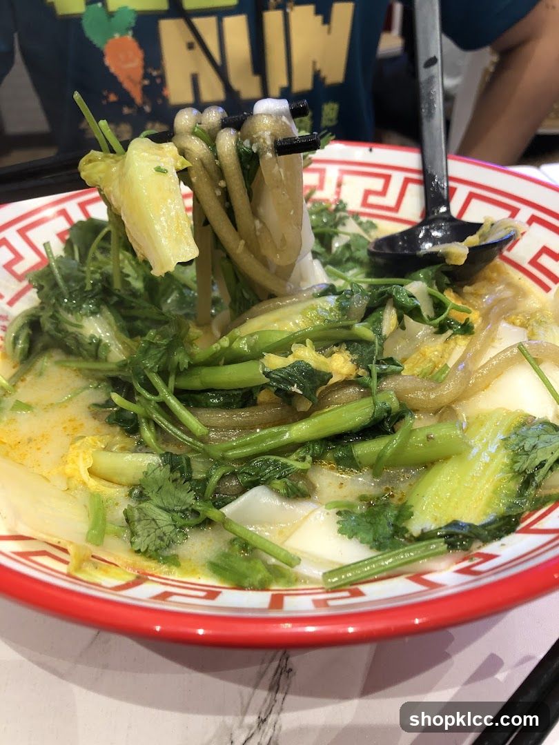 Noodle Soup with Vegetables