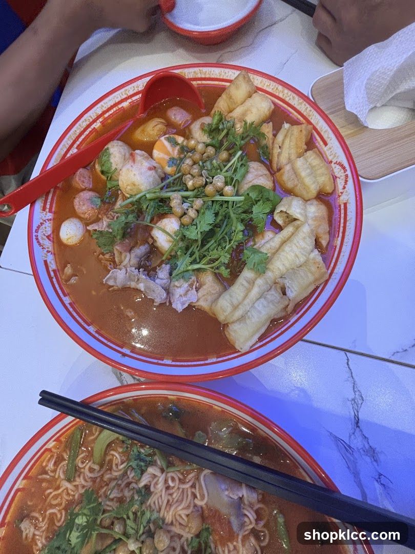 Spicy Noodle Soup