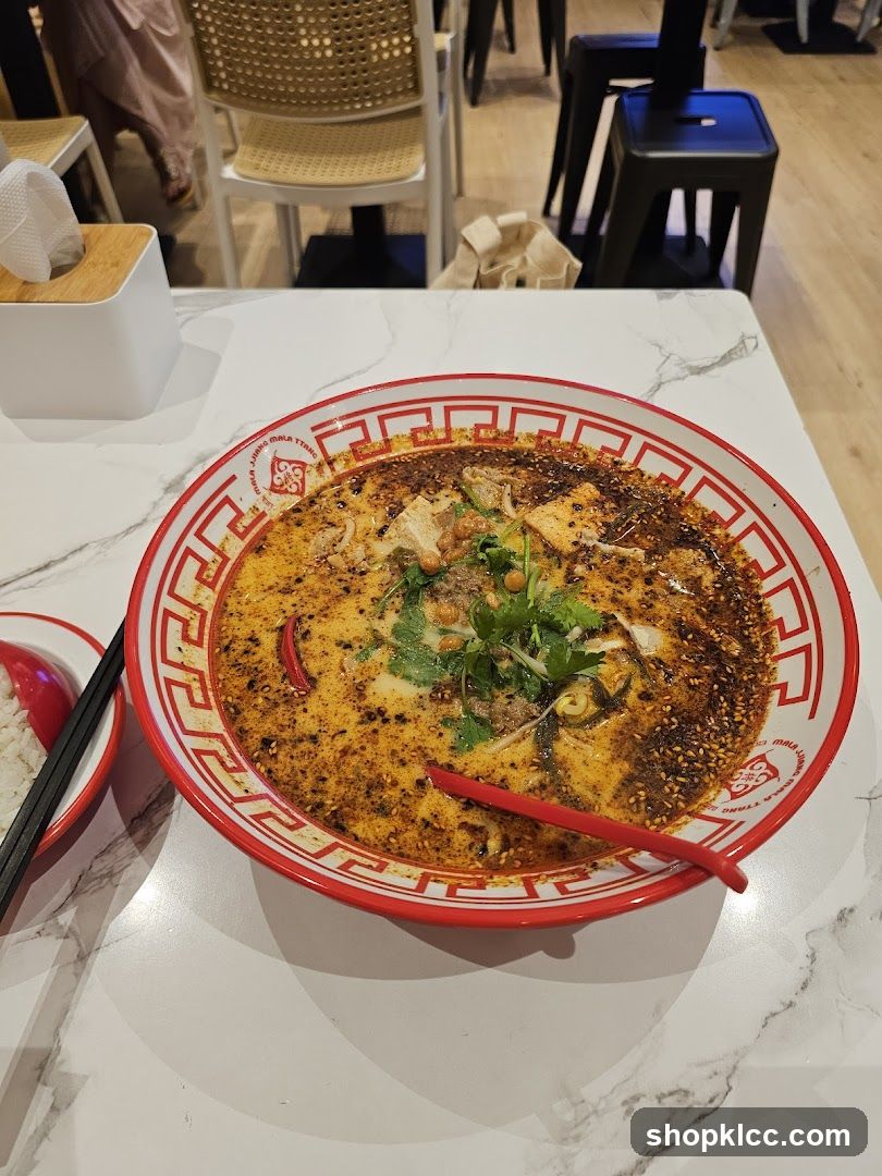 Spicy Noodle Soup
