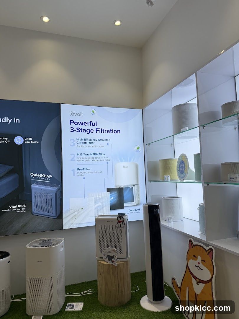 Air Purifier Display