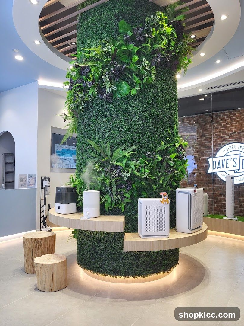 Air Purifiers Display