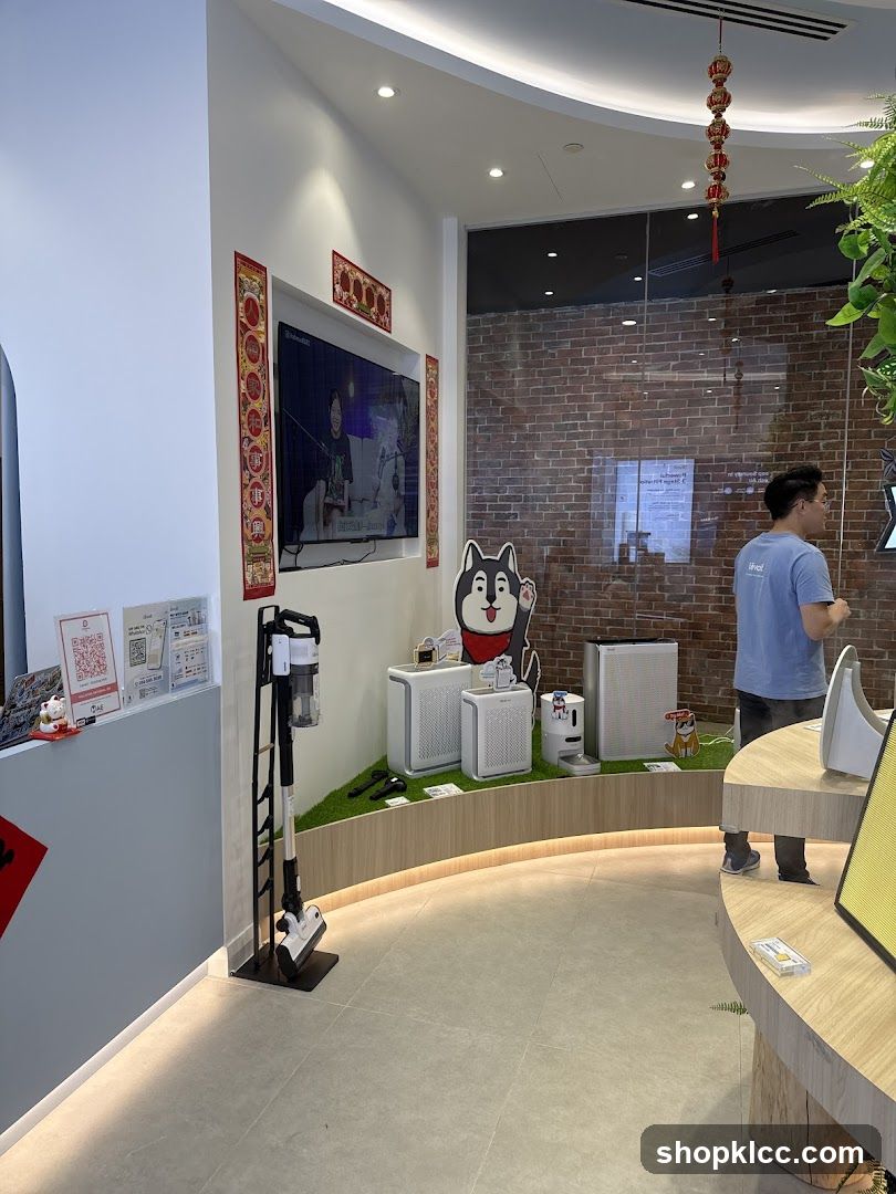 Home Appliance Store Display