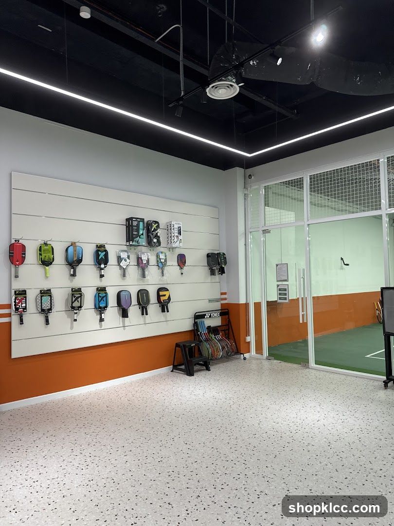 Sports Equipment Display