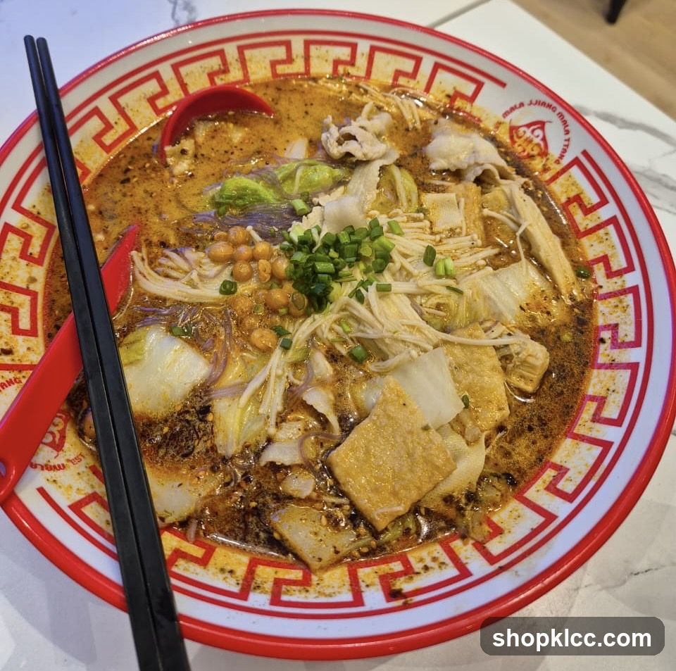 Spicy Noodle Soup