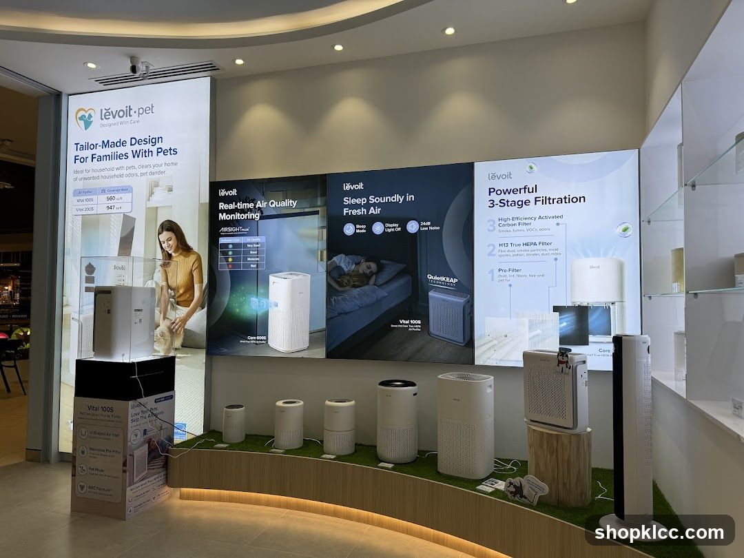 Levoit Air Purifier Display