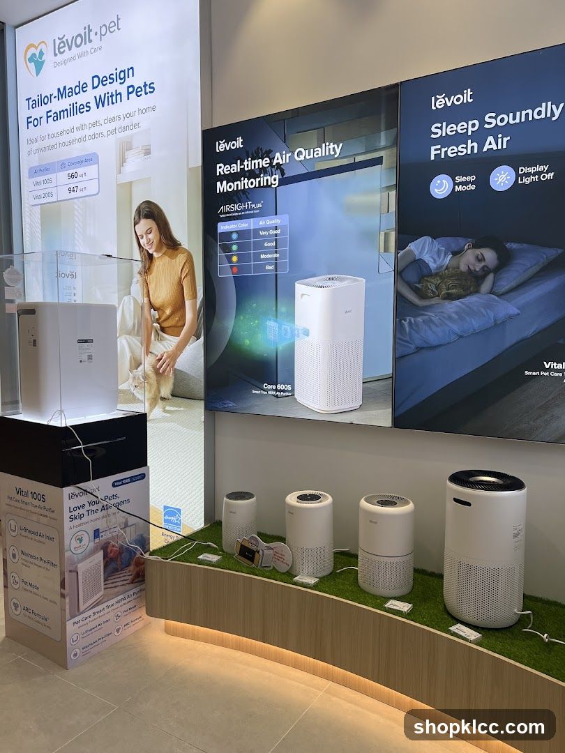 Levoit Pet Air Purifiers Display