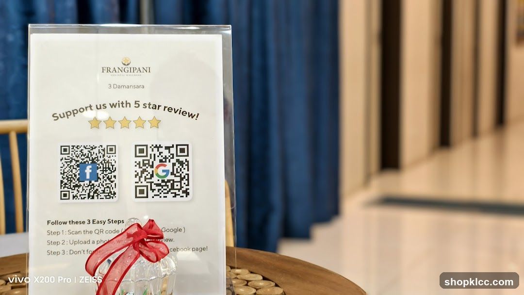 Frangipani Holistic Wellness Review Request