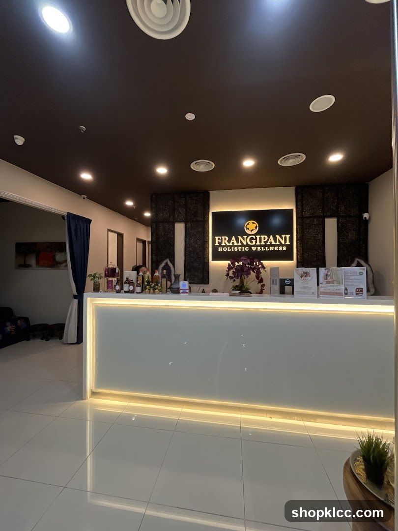 Frangipani Holistic Wellness Reception