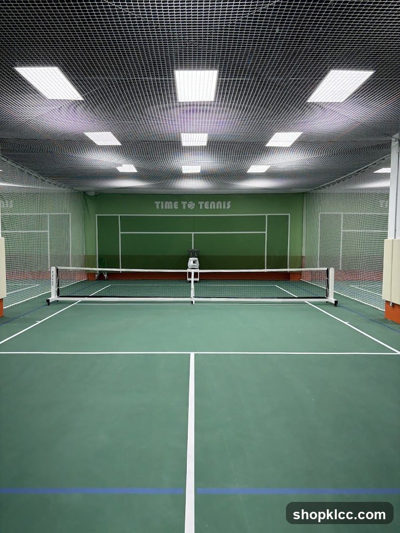 Indoor Tennis Court