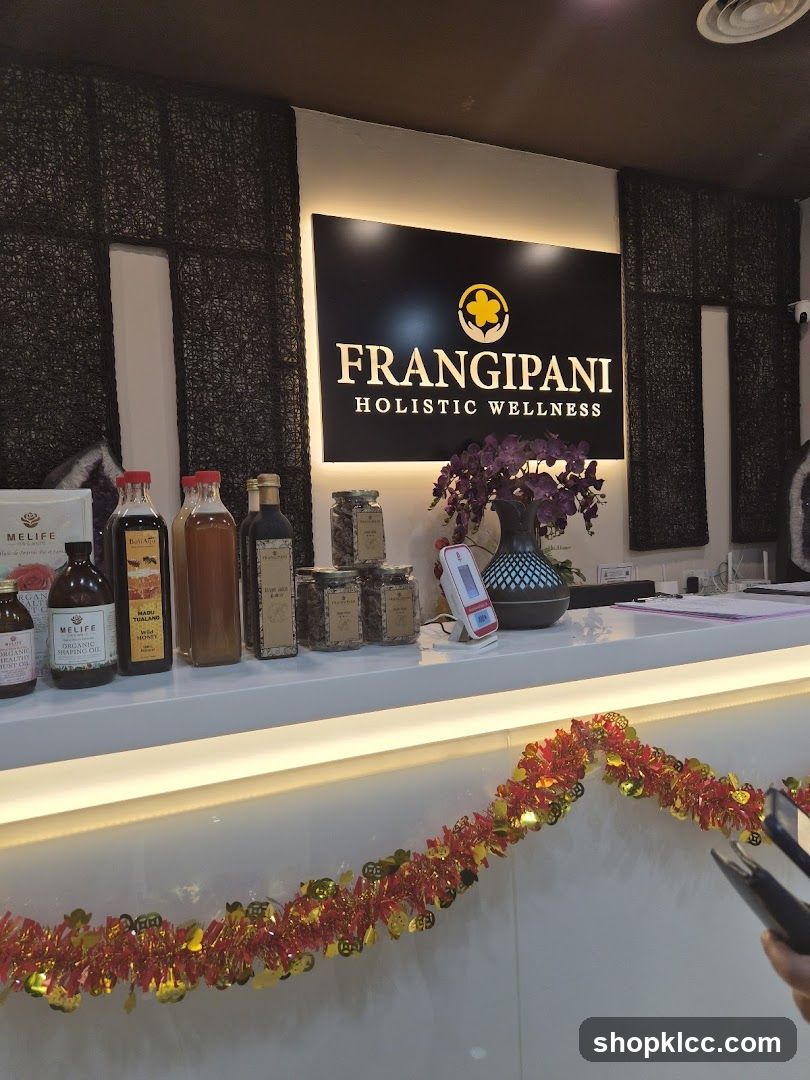 Frangipani Holistic Wellness Reception
