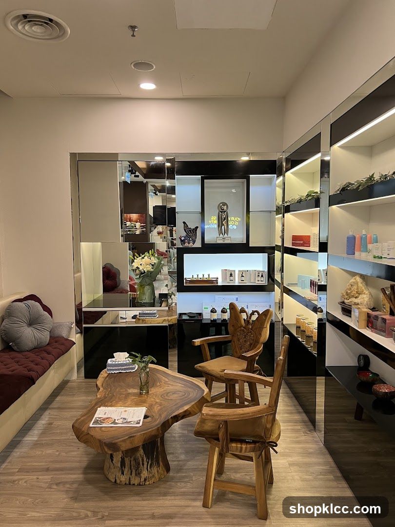 Interior of a spa or salon