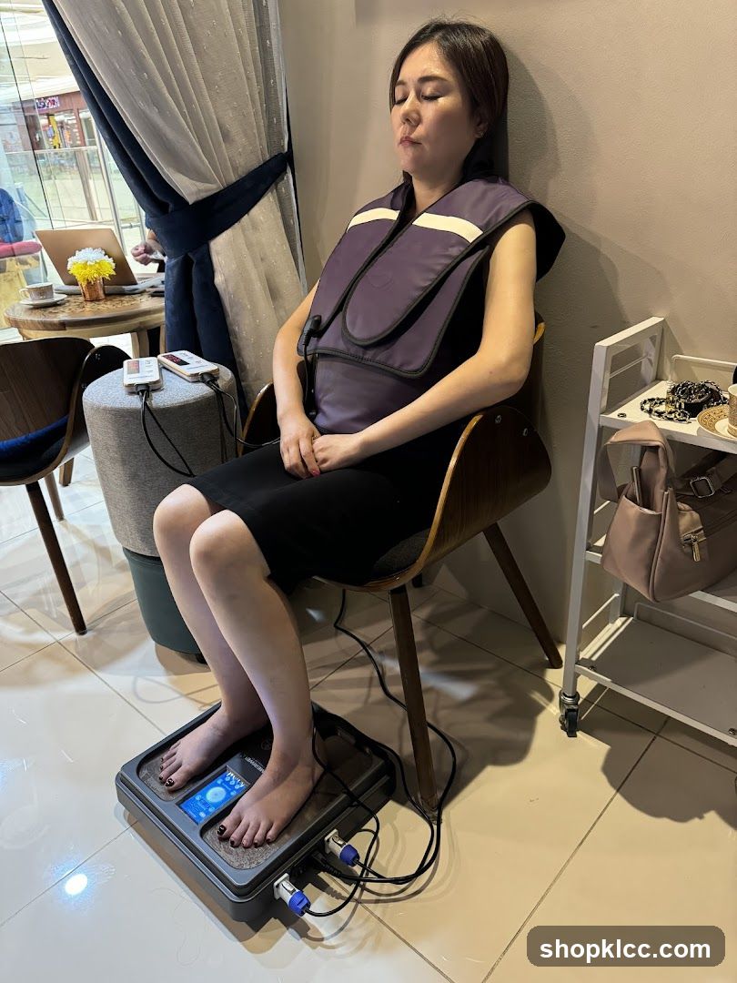 Woman undergoing a spa treatment