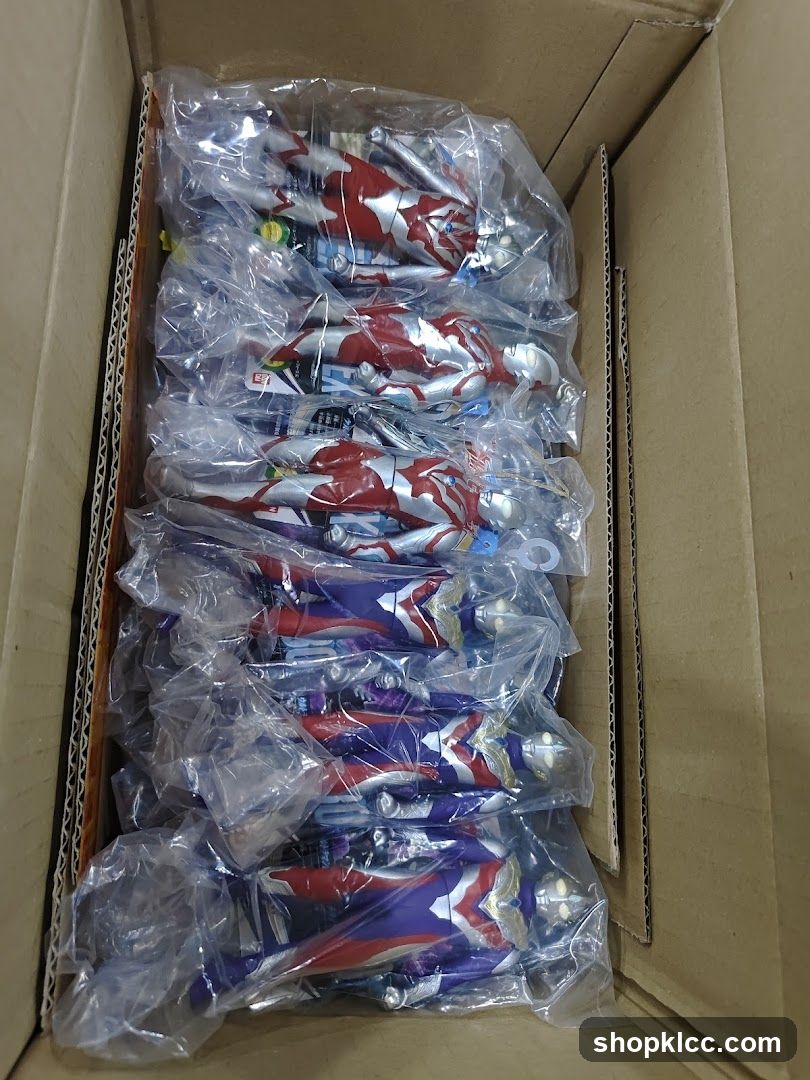 Ultraman Action Figures in Packaging