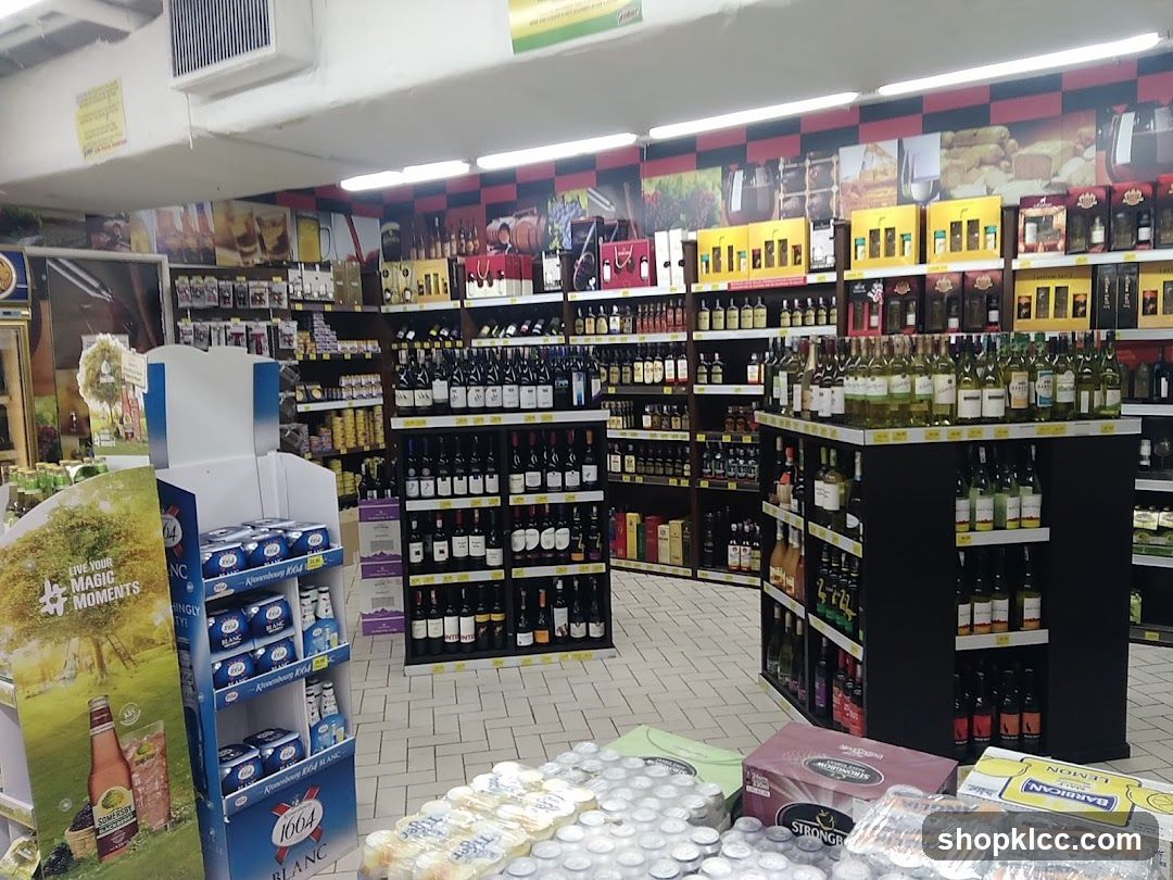 Wine and Spirits Store Interior