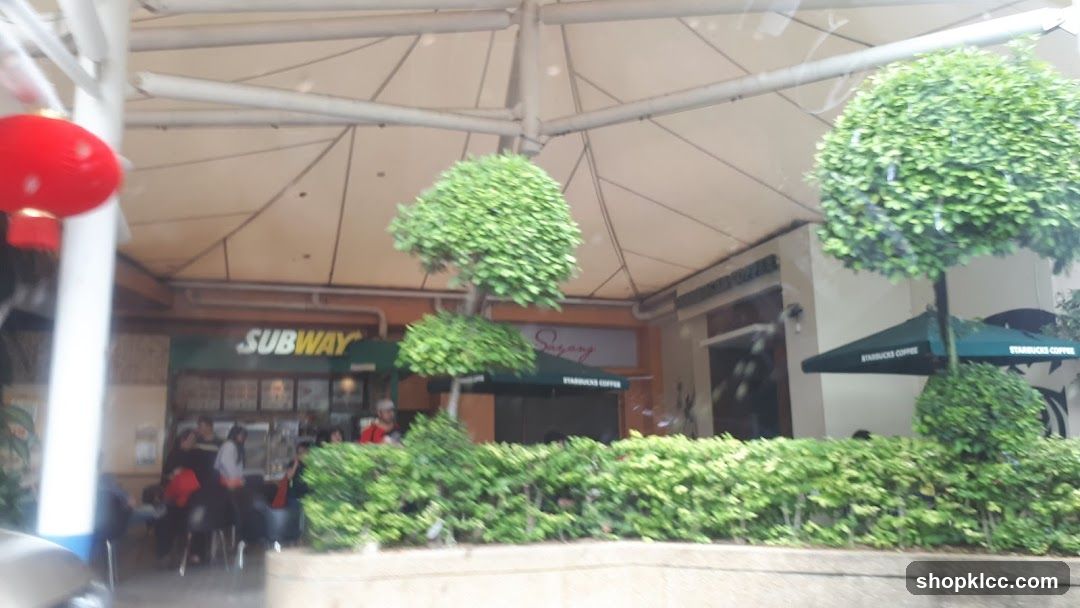 Subway and Starbucks Storefronts
