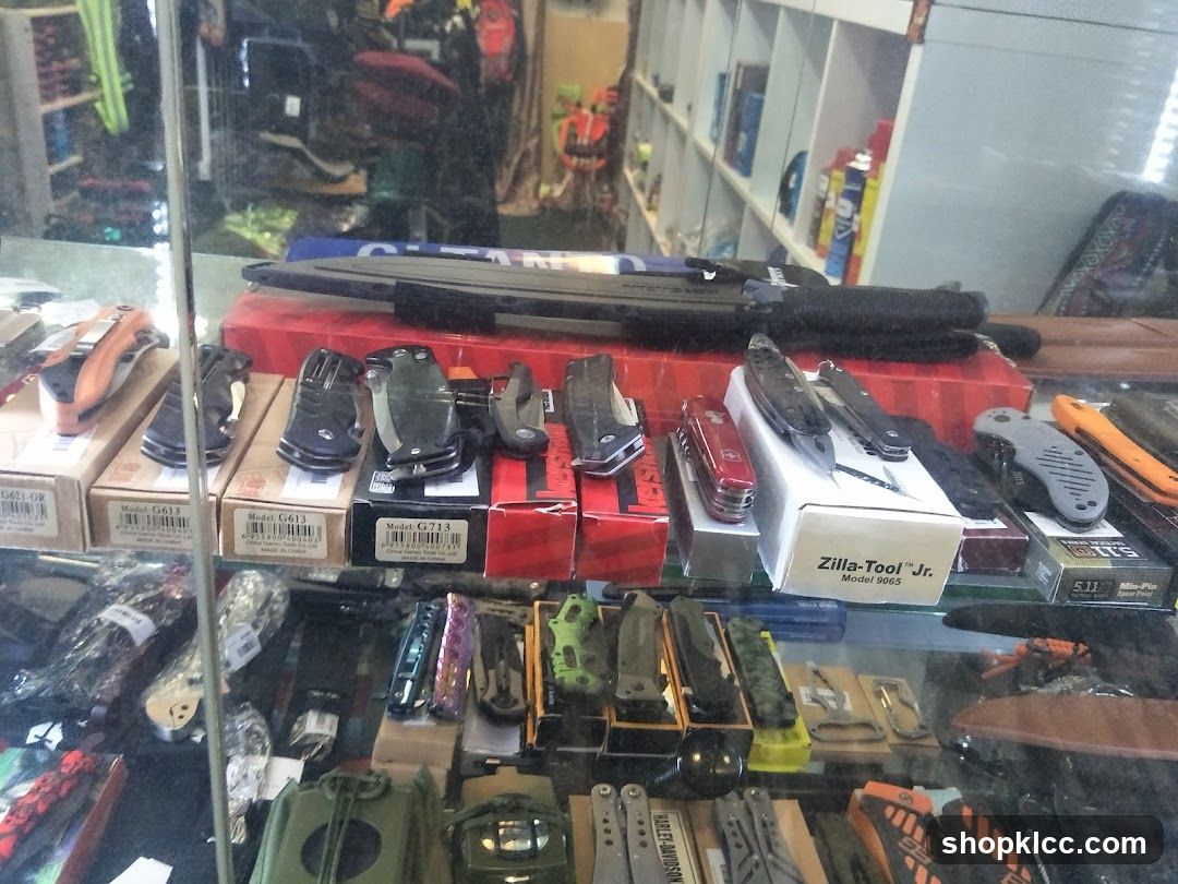 Knife and Tool Display Case