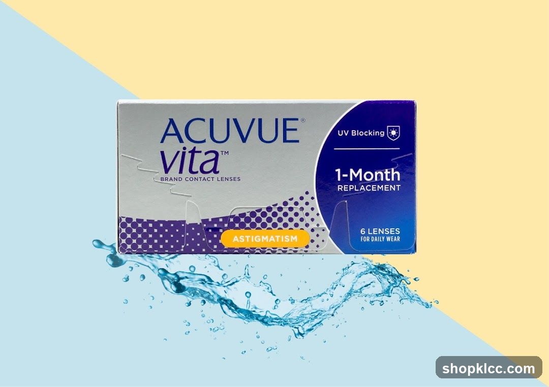 Acuvue Vita Astigmatism Contact Lens Box