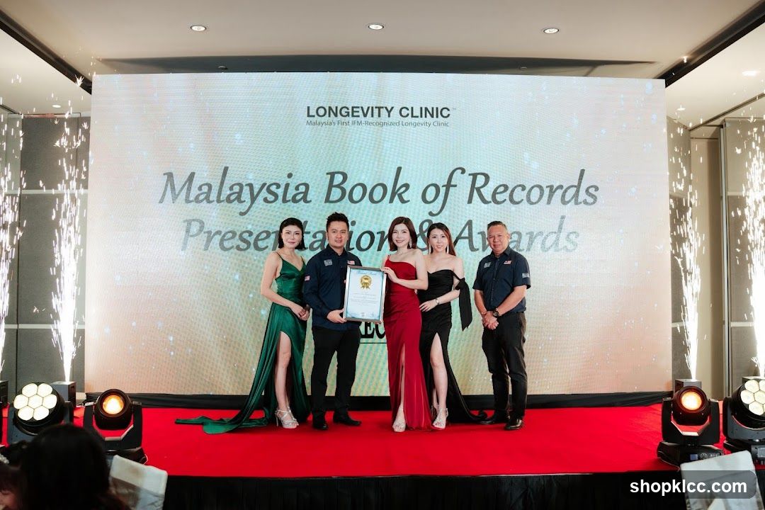 Longevity Clinic Malaysia Book of Records Presentation & Awards