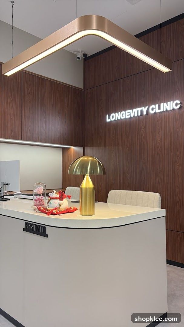 Longevity Clinic Reception Area