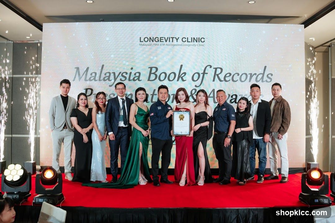 Longevity Clinic Malaysia Book of Records Presentation & Awards