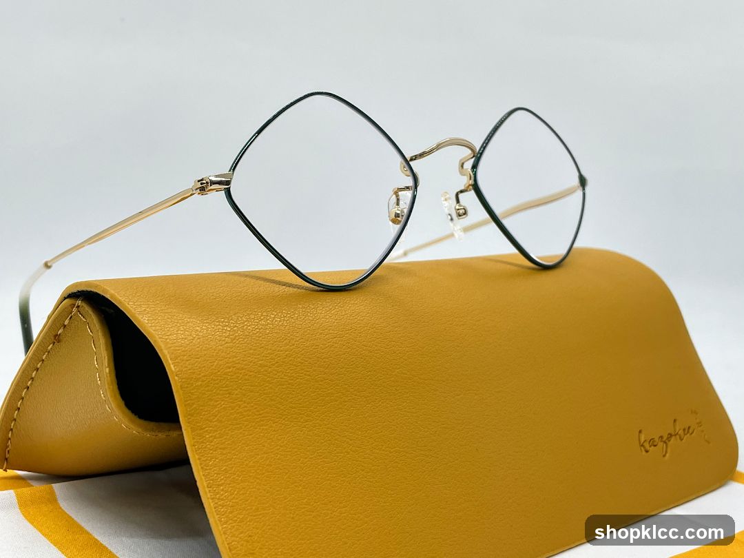 Eyeglasses on Case