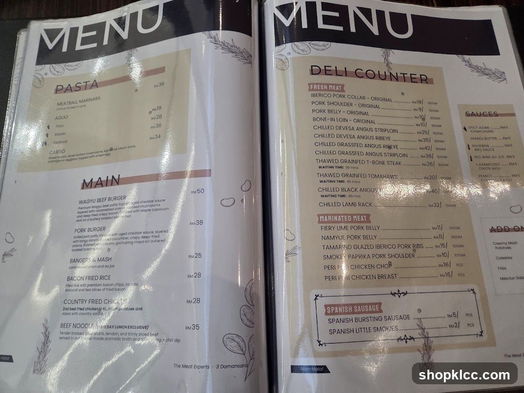 Dish Menu