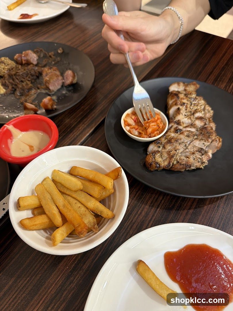 Dining Table with Food